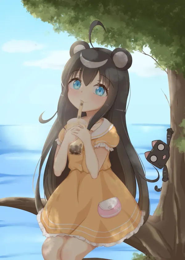 軟擦貓さんのイラスト